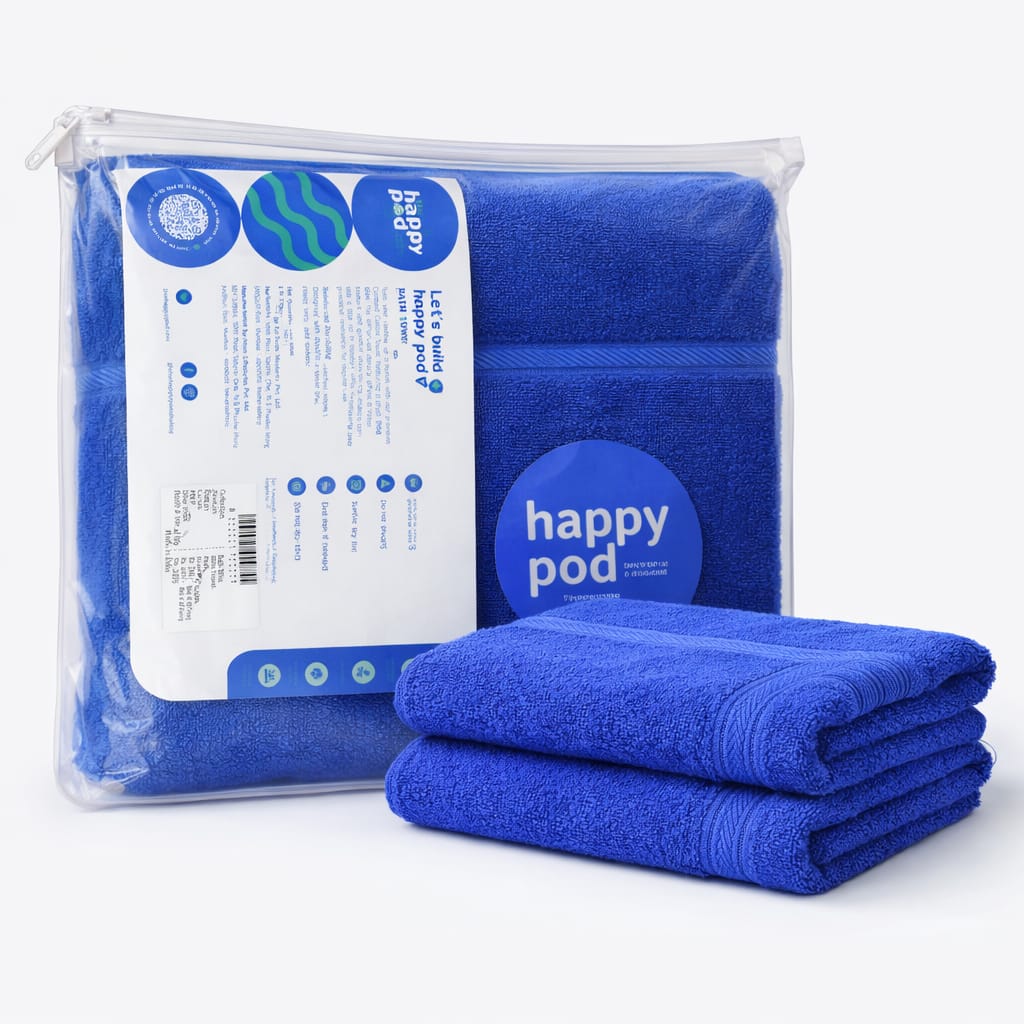 Happy Pod Soft & Absorbent Daily Use Towel