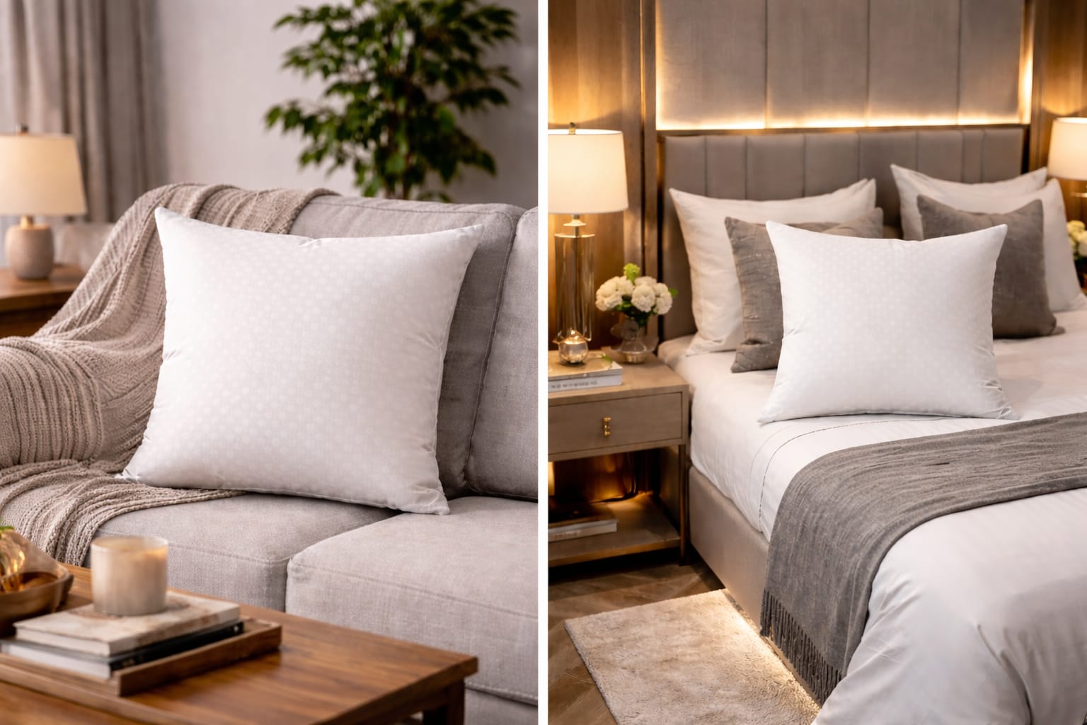 Premium Large Cushion 24×24 – Stylish Sofa & Bed Accent